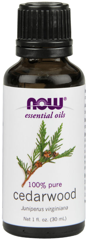 NOW Foods Essential Oil, Cedarwood Oil - 30 ml.