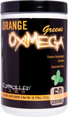 Controlled Labs Orange OxiMega Greens, Spearmint Flavor - 327 grams