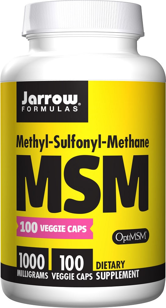 Jarrow Formulas MSM (Methyl-Sulfonyl-Methane Sulfur), 1000mg - 100 vcaps