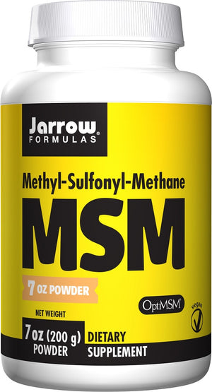 Jarrow Formulas MSM (Methyl-Sulfonyl-Methane Sulfur), Powder - 200 grams