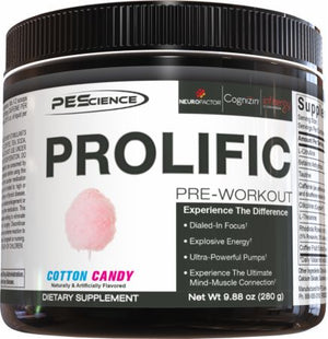 PEScience Prolific, Cotton Candy - 280 grams