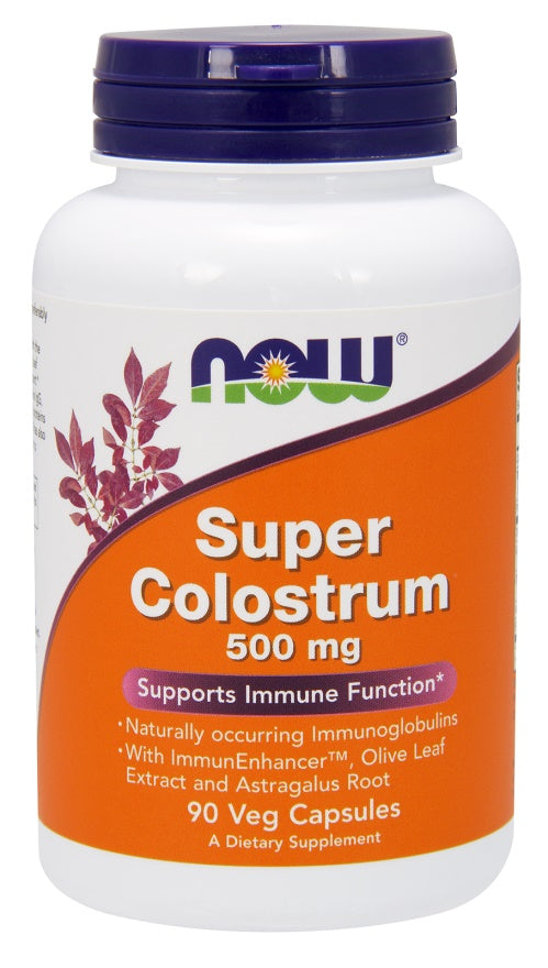 NOW Foods Super Colostrum, 500mg - 90 vcaps