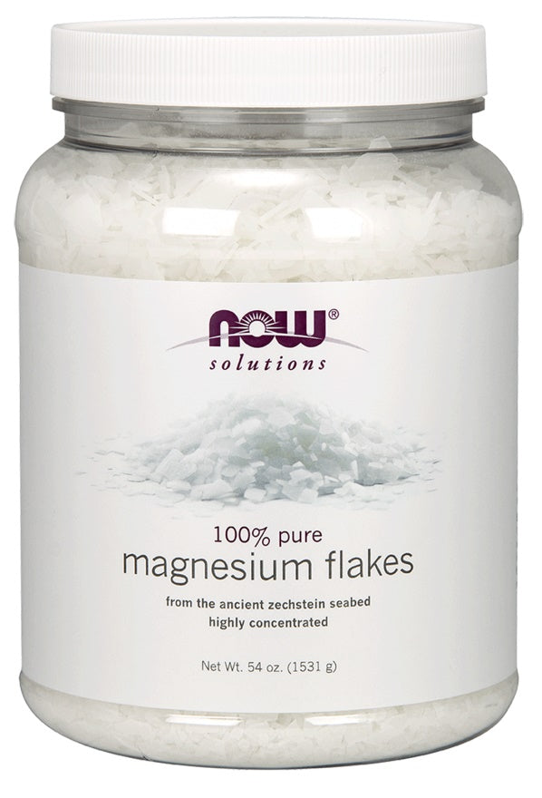 NOW Foods Magnesium Flakes - 100% Pure - 1531 grams