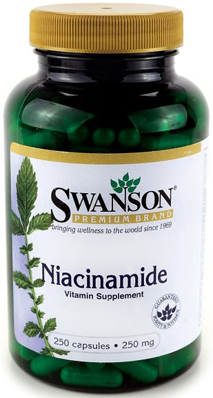 Swanson Niacinamide, 250mg - 250 caps