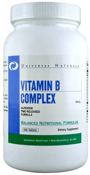 Universal Nutrition Vitamin B Complex - 100 tablets
