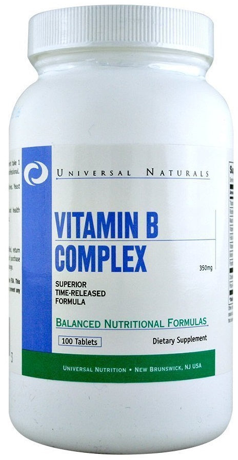 Universal Nutrition Vitamin B Complex - 100 tablets