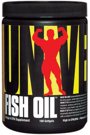 Universal Nutrition Fish Oil - 100 softgels