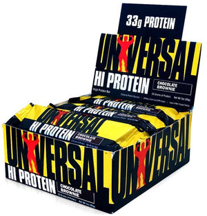 Universal Nutrition Hi Protein Bars, Chocolate Peanut Butter - 16 bars