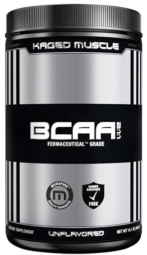 Kaged Muscle BCAA 2:1:1 Powder, Unflavored - 400 grams