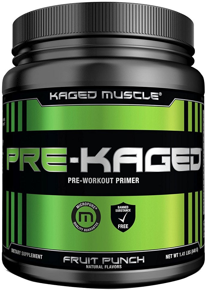 Kaged Muscle Pre-Kaged, Fruit Punch (EAN 094393450665) - 621 grams