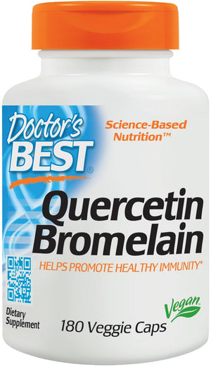 Doctor's Best Quercetin Bromelain - 180 vcaps