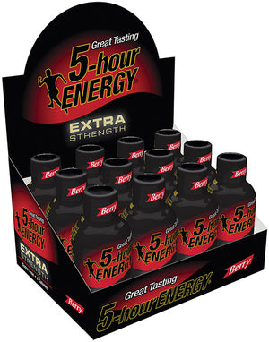 5-Hour Energy 5-Hour Energy Extra Strength, Berry - 12 shots