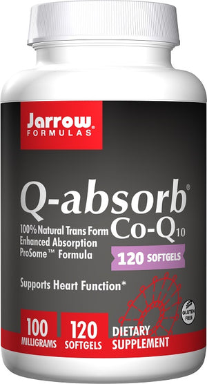 Jarrow Formulas Q-absorb, 100mg - 120 softgels