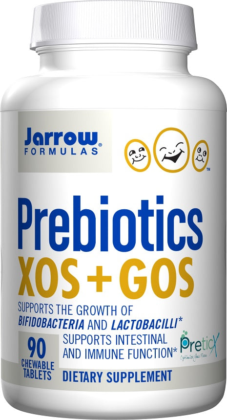 Jarrow Formulas Prebiotics XOS + GOS - 90 chewable tabs
