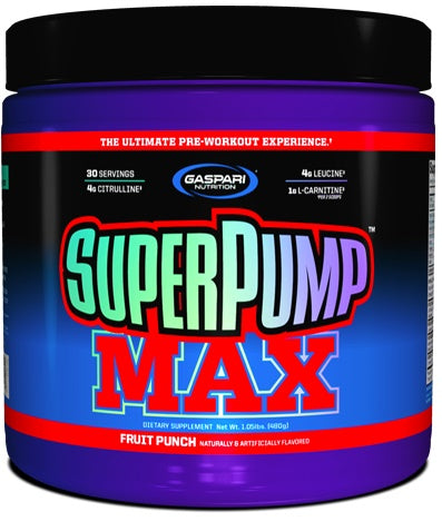 Gaspari Nutrition SuperPump MAX, Fruit Punch - 480 grams