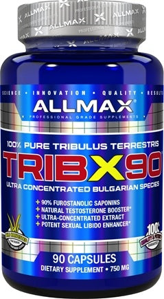 AllMax Nutrition Trib X90, 750mg - 90 caps