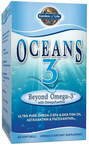 Garden of Life Oceans 3 Beyond Omega-3 - 60 softgels