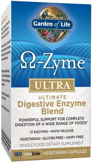 Garden of Life Omega Zyme Ultra - 180 vcaps