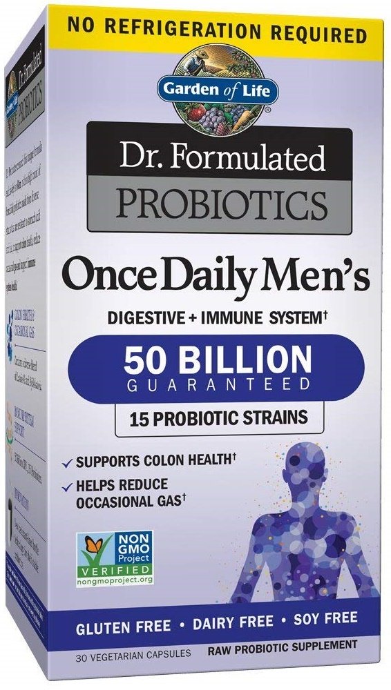 Garden of Life Dr. Formulated Probiotics Once Daily Men's - 30 vcaps