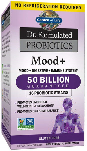 Garden of Life Dr. Formulated Probiotics Mood+ - 60 vcaps
