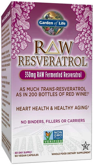 Garden of Life RAW Resveratrol - 60 vcaps