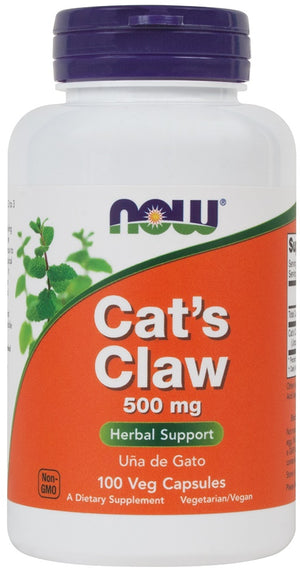 NOW Foods Cat's Claw, 500mg - 100 vcaps