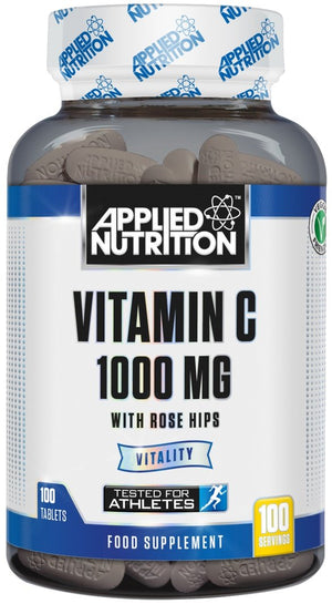 Applied Nutrition Vitamin C with Rose Hips, 1000mg - 100 tablets