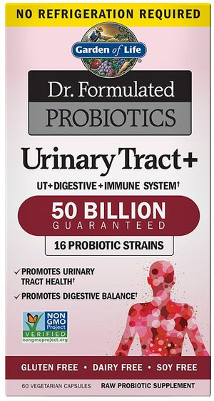 Garden of Life Dr. Formulated Probiotics Urinary Tract+ - 60 vcaps