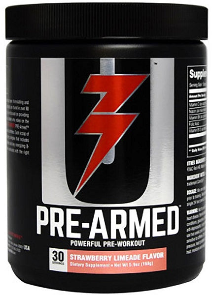 Universal Nutrition Pre-Armed, Fruit Punch - 162 grams