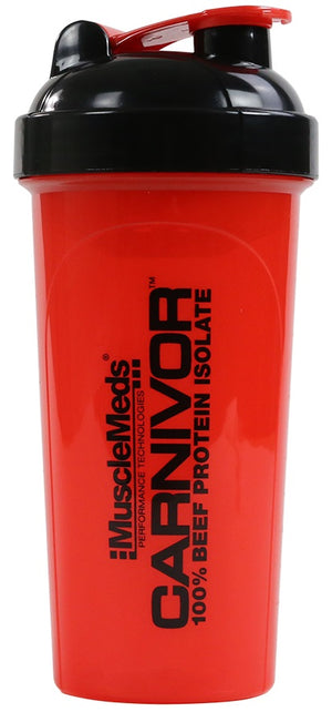 MuscleMeds Carnivor Shaker, Red - 700 ml.