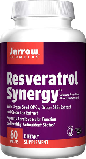 Jarrow Formulas Resveratrol Synergy - 60 tablets