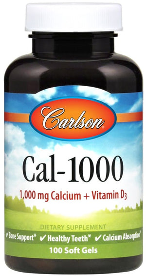 Carlson Labs Cal-1000 - 100 softgels