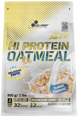 Olimp Nutrition Hi Protein Oatmeal, Chocolate - 900 grams