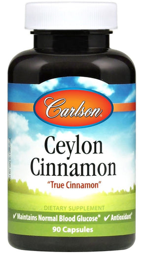 Carlson Labs Ceylon Cinnamon - 90 caps
