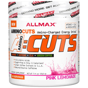 AllMax Nutrition AminoCuts A:Cuts, Pink Lemonade - 210 grams