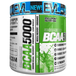 EVLution Nutrition BCAA 5000, Lemon Lime - 258 grams