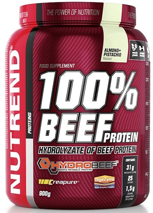 Nutrend 100% Beef Protein, Almond Pistachio - 900 grams