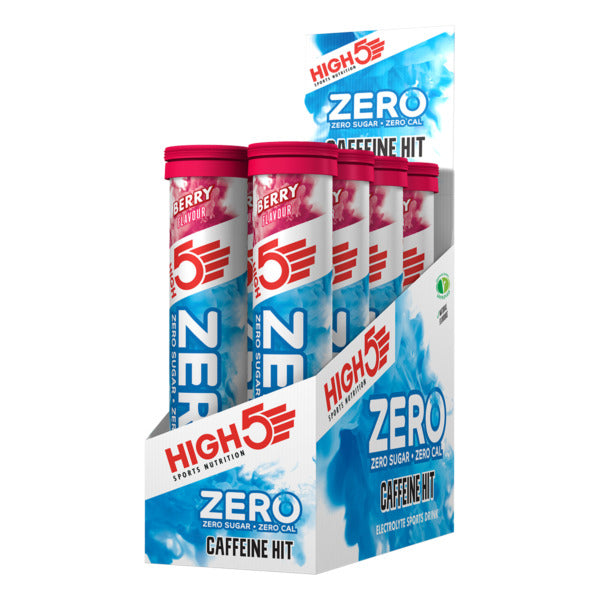 HIGH5 ZERO Caffeine Hit, Berry - 8 x 20 tabs