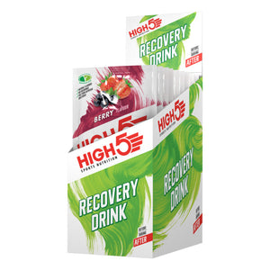 HIGH5 Recovery Drink, Berry - 9 x 60g