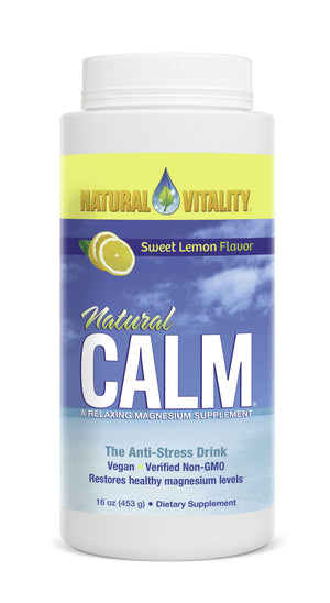 Natural Vitality Natural Calm, Sweet Lemon - 453 grams