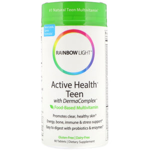 Rainbow Light Active Health Teen Multivitamin - 90 tablets