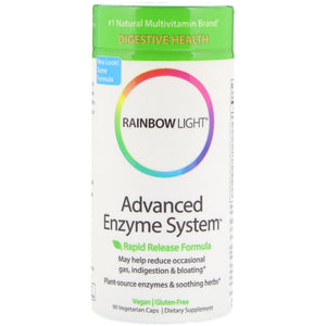 Rainbow Light Advanced Enzyme System - 90 vcaps