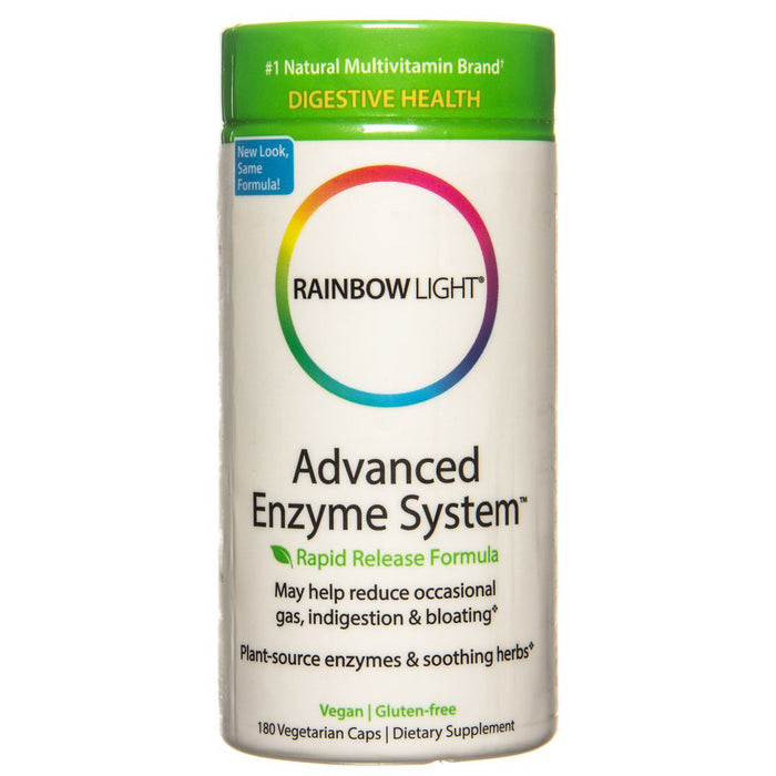 Rainbow Light Advanced Enzyme System - 180 vcaps