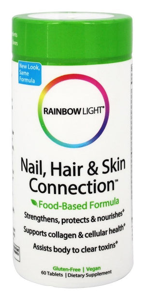 Rainbow Light Nail, Hair & Skin Connection - 60 tablets