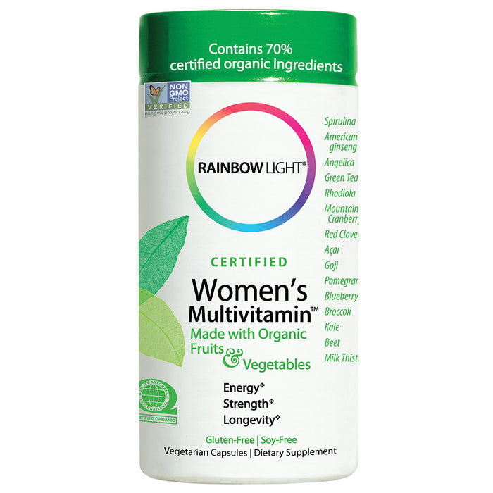 Rainbow Light Women's Multivitamin Certified - 120 vcaps
