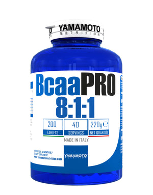Yamamoto Nutrition BCAA PRO 8:1:1 Kyowa Quality - 200 tablets