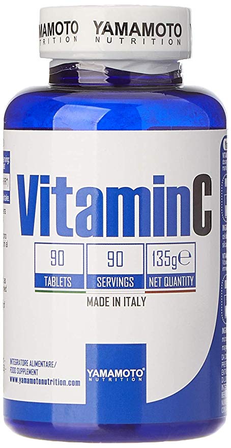 Yamamoto Nutrition Vitamin C, 1000mg - 90 tablets