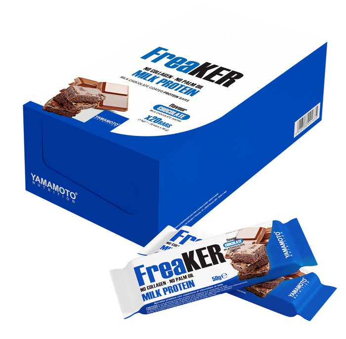 Yamamoto Nutrition FreaKER, Almonds with White Chocolate Coating - 20 x 50g