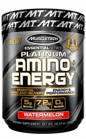 MuscleTech Platinum Amino + Energy, Watermelon - 288 grams
