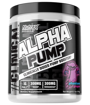Nutrex Alpha Pump, Phantom Grape - 176 grams